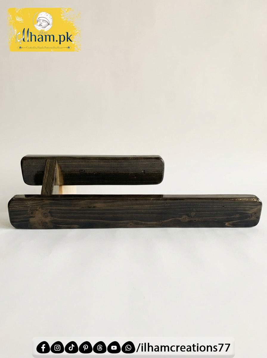 Wooden Towel Hanger for Home or Office Use - ilham.pk