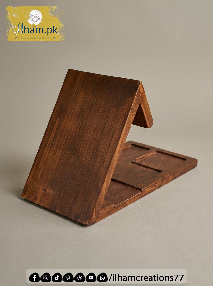 Sofa Arm Rest Multipurpose Book Holder - ilham.pk - ilham Creations