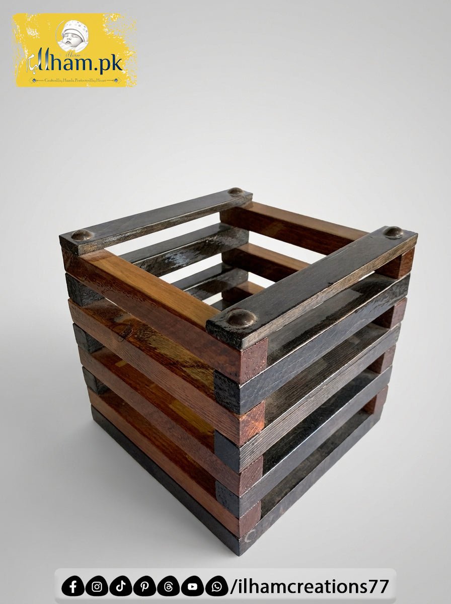 Wooden Spoon Holder Kitchen Organizer | ilham.pk - ilham Creations