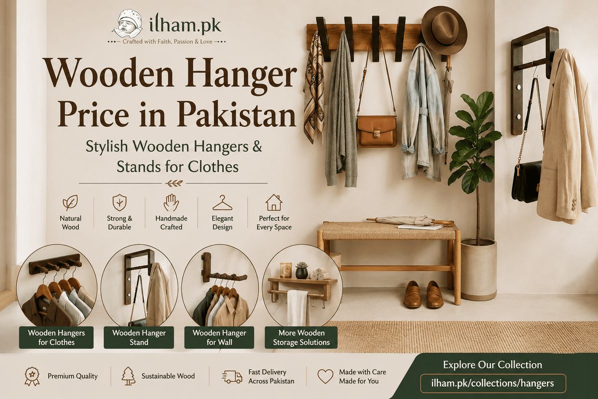 Wooden Hangers - ilham Creations