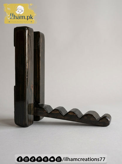 Mini Wooden Wall Mounted Hanger for 4 Clothes Hangers - Ilham Creations