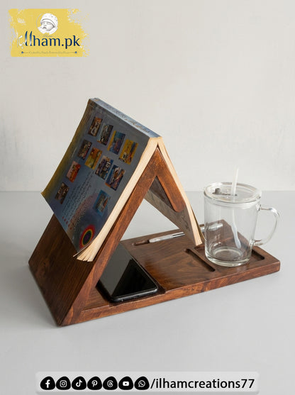 Sofa Arm Rest Multipurpose Book Holder - ilham.pk