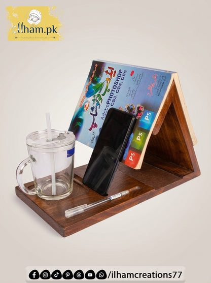 Sofa Arm Rest Multipurpose Book Holder - ilham.pk