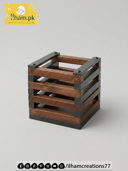 Wooden Spoon Holder Kitchen Organizer | ilham.pk