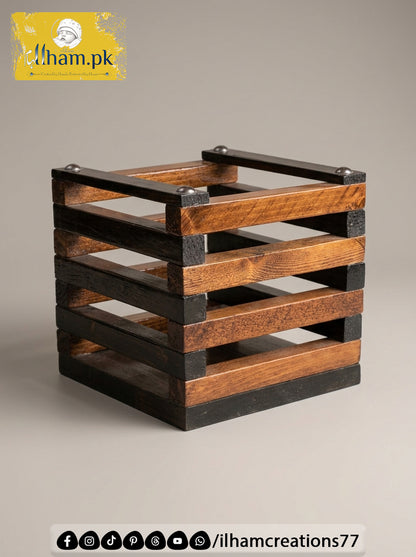 Wooden Spoon Holder Kitchen Organizer | ilham.pk