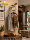Lamination Sheet Wall Mounted Coat Cloth Hanger - Water Proof Coated | ilham.pk