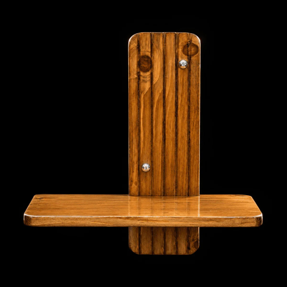 Luxury Wooden Wall Shelf | Handmade Solid Wood Floating Shelf | Ilham.pk - ilham - Crafted by Hands, Perfected by Heart