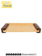TimberAura 18x7 Inch Wooden Wall Shelf - Handmade Rustic Wood Decor - ilham Creations - ilham Creations